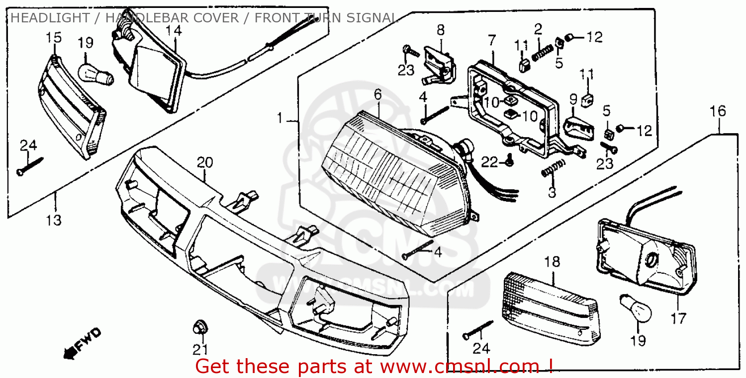 1985 Honda aero 80 parts #7