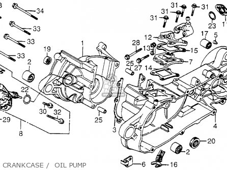 1984 Honda aero 80 parts #3