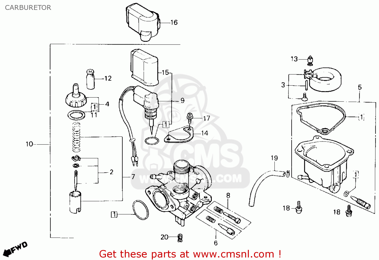 1986 Honda spree wiring diagram #3