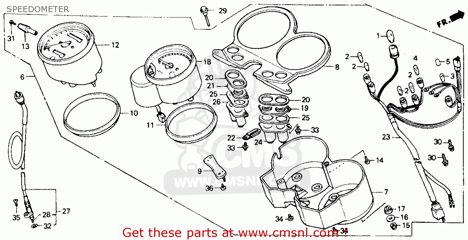 Honda nt650 parts list #4
