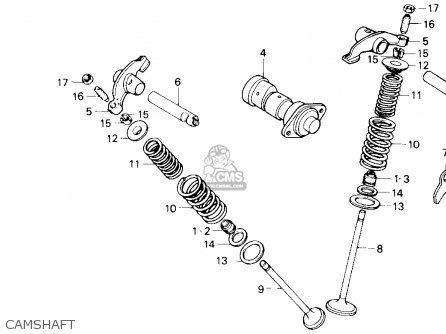 Honda nx 125 camshaft #4