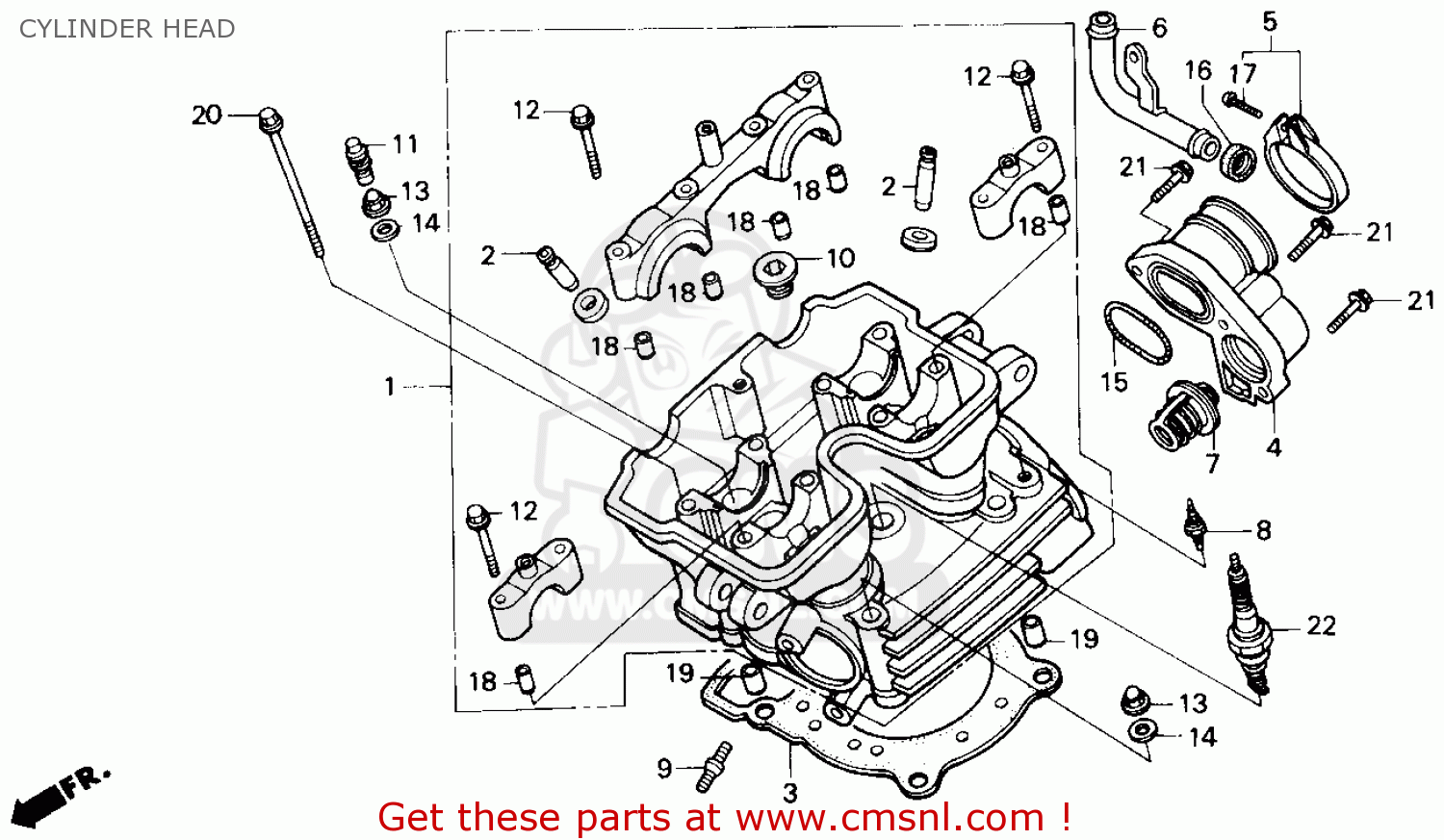 1988 Honda nx250 parts #4