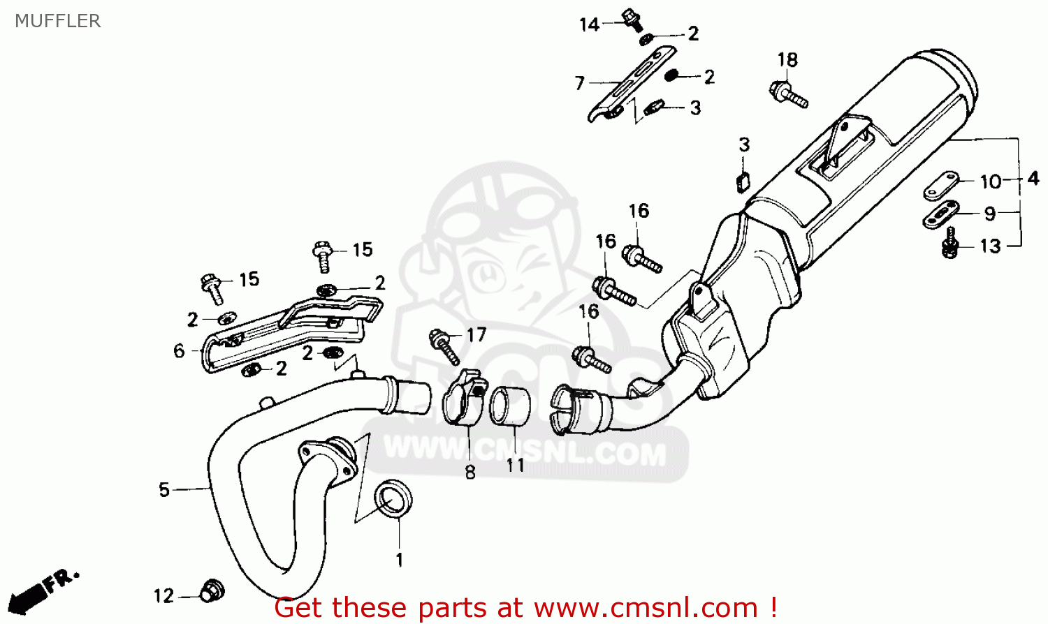 Honda nx250 parts #5