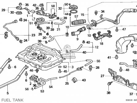 1995 Honda odyssey fuel tank removal #3