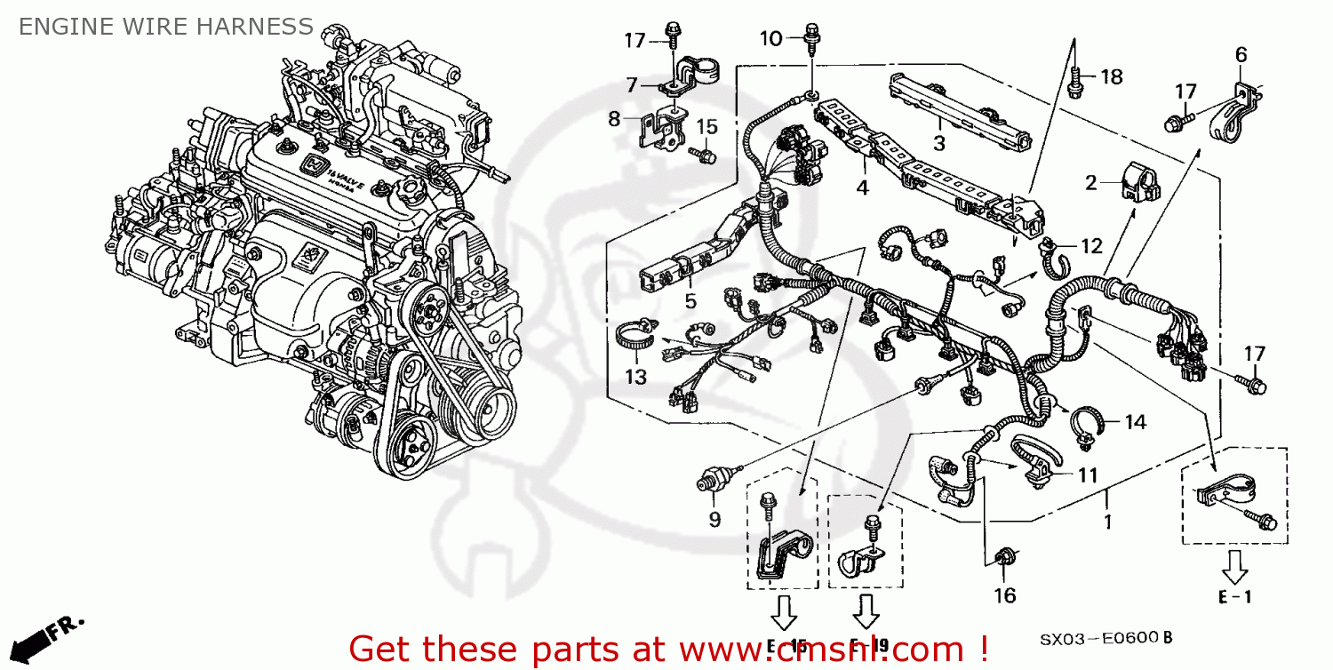 1995 Honda odyssey wiring diagrams #6
