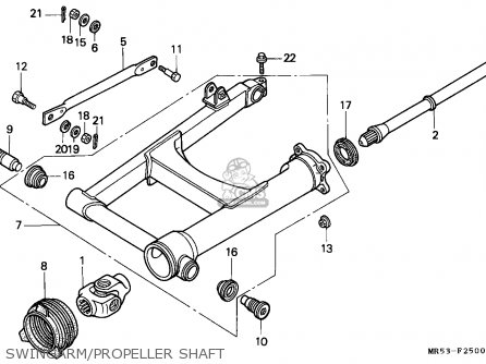 Honda pc800 body parts #3