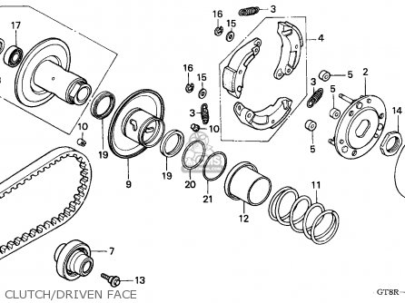 Honda wallaroo parts list #7