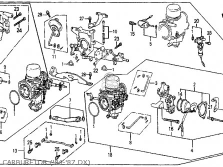 1985 Honda prelude carburetors #2