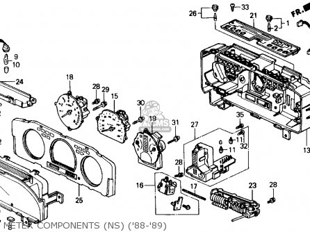 Retra motor headlight honda prelude 1988 #2