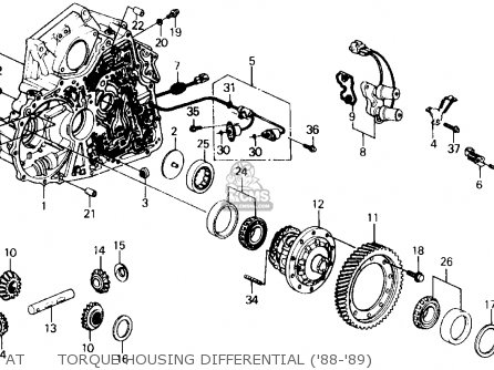 1989 Honda prelude parts schematics #5
