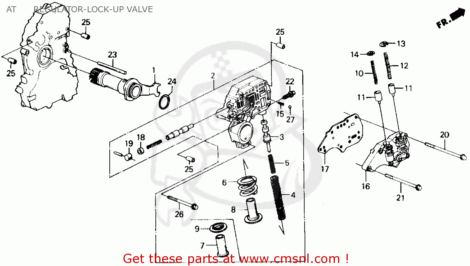 Honda lock up schematic #7