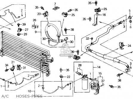 1991 Honda prelude a/c compressor control unit #6