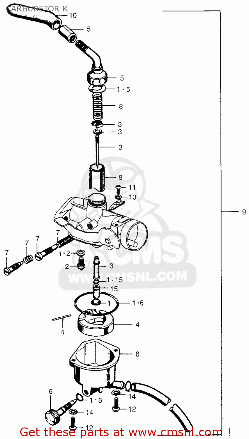 Honda qa50 k0 parts #5