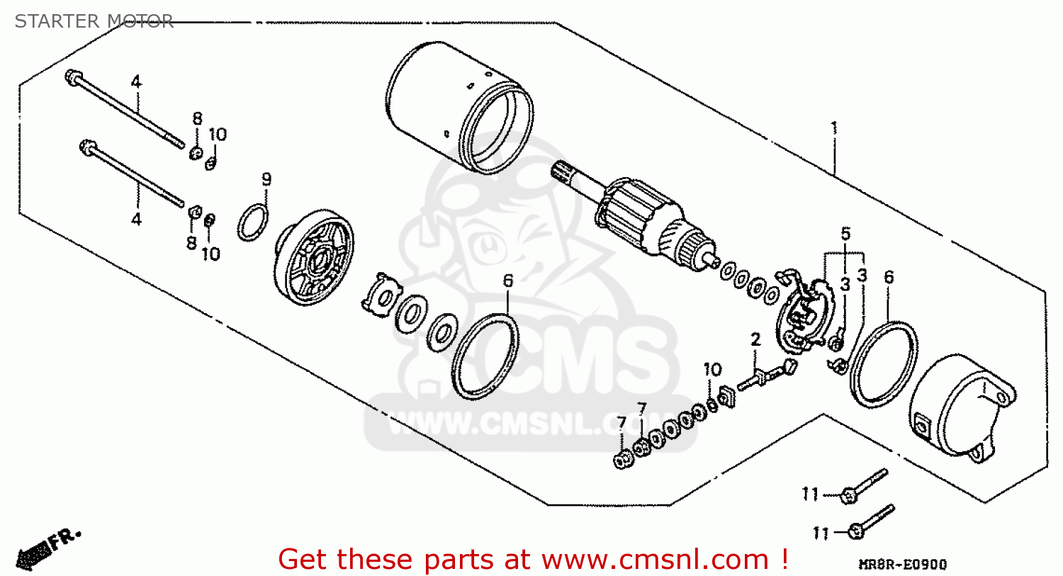 Honda rvf 400 parts list #2