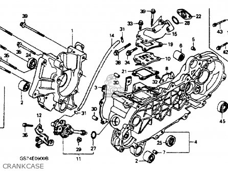 1994 Honda elite s parts #7