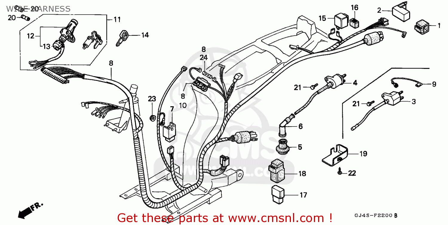 Wiring Diagram For Honda Trx300ex - Wiring Diagram Schemas