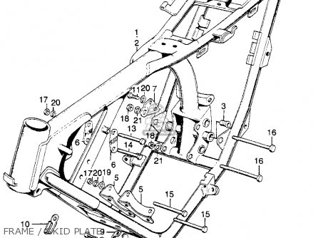 1971 Honda sl 175wiring diagram #5