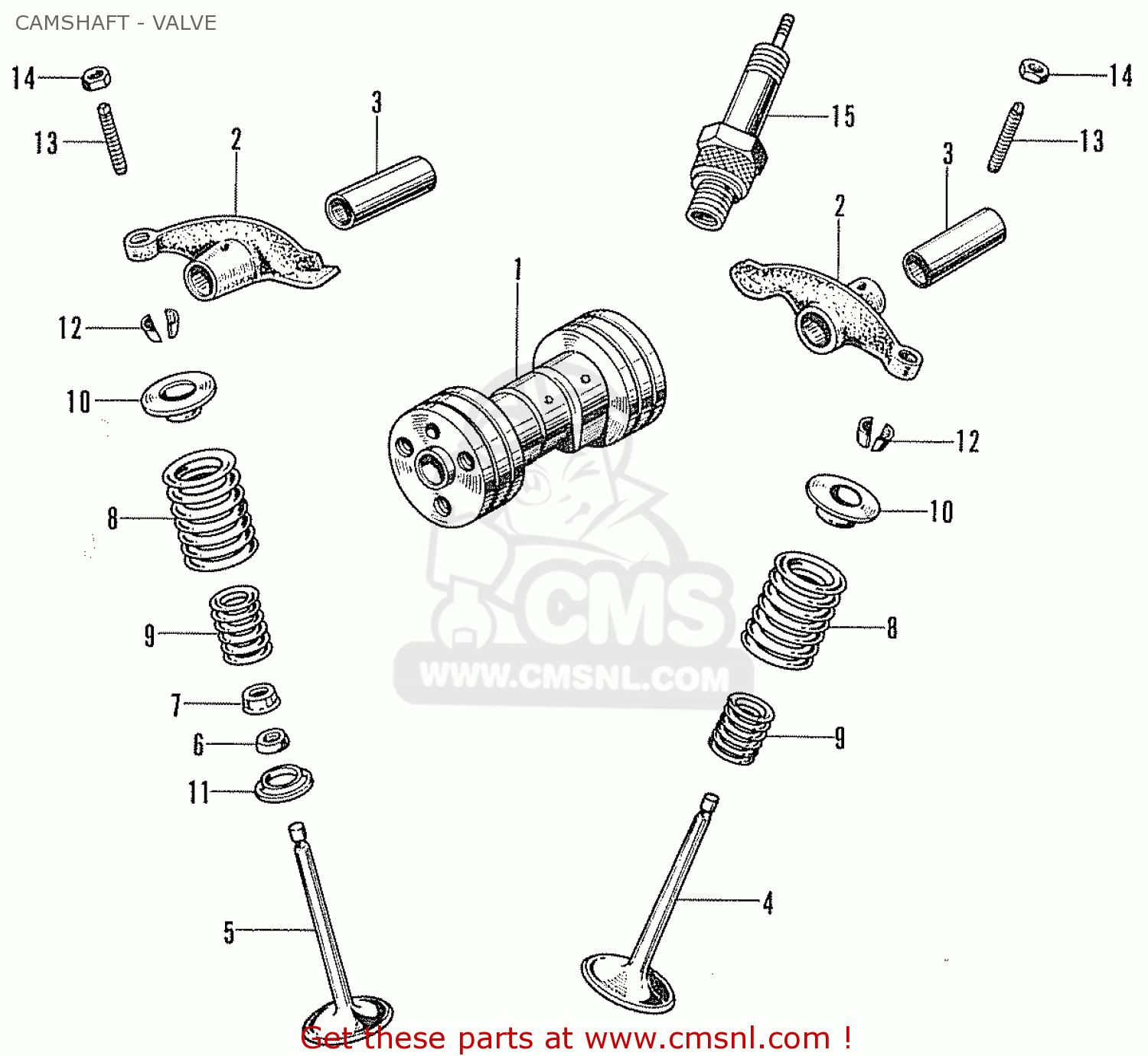 Honda camshaft valves #5