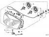 Honda ST1100A PAN EUROPEAN 1995 SPAIN HEADLIGHT