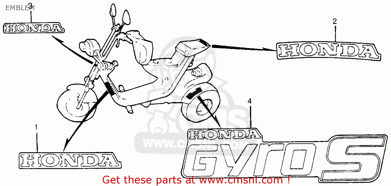 Honda gyro schematic #2