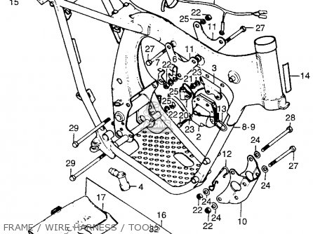 Honda Tl125 Trials 1974 K1 Usa parts list partsmanual partsfiche