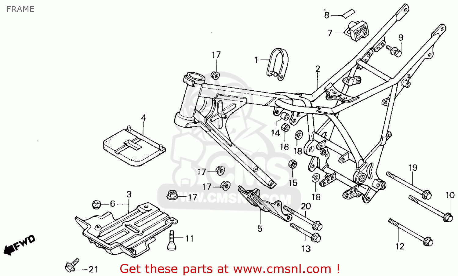 Honda tlr200 reflex parts #7