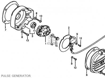 Honda trx 125 pulse generator