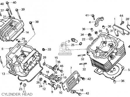 Honda Trx200sx Fourtrax 200sx 1986 Usa parts list partsmanual partsfiche