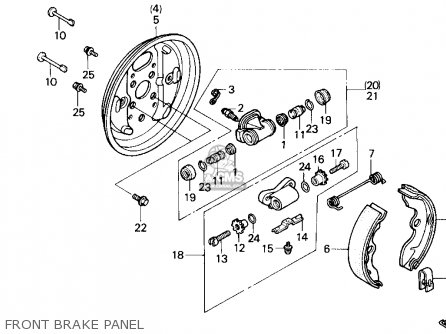 1987 Honda trx200sx parts #5