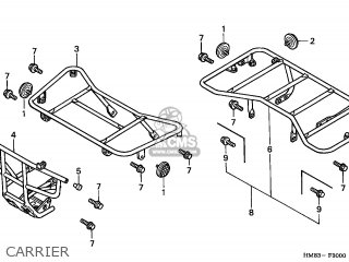 1999 Honda trx250 recon parts #7