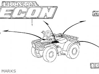 1998 Honda recon transmission