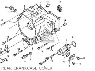 Honda Trx250 Fourtrax Recon 1998 Usa parts list ... five wire trailer harness diagram 