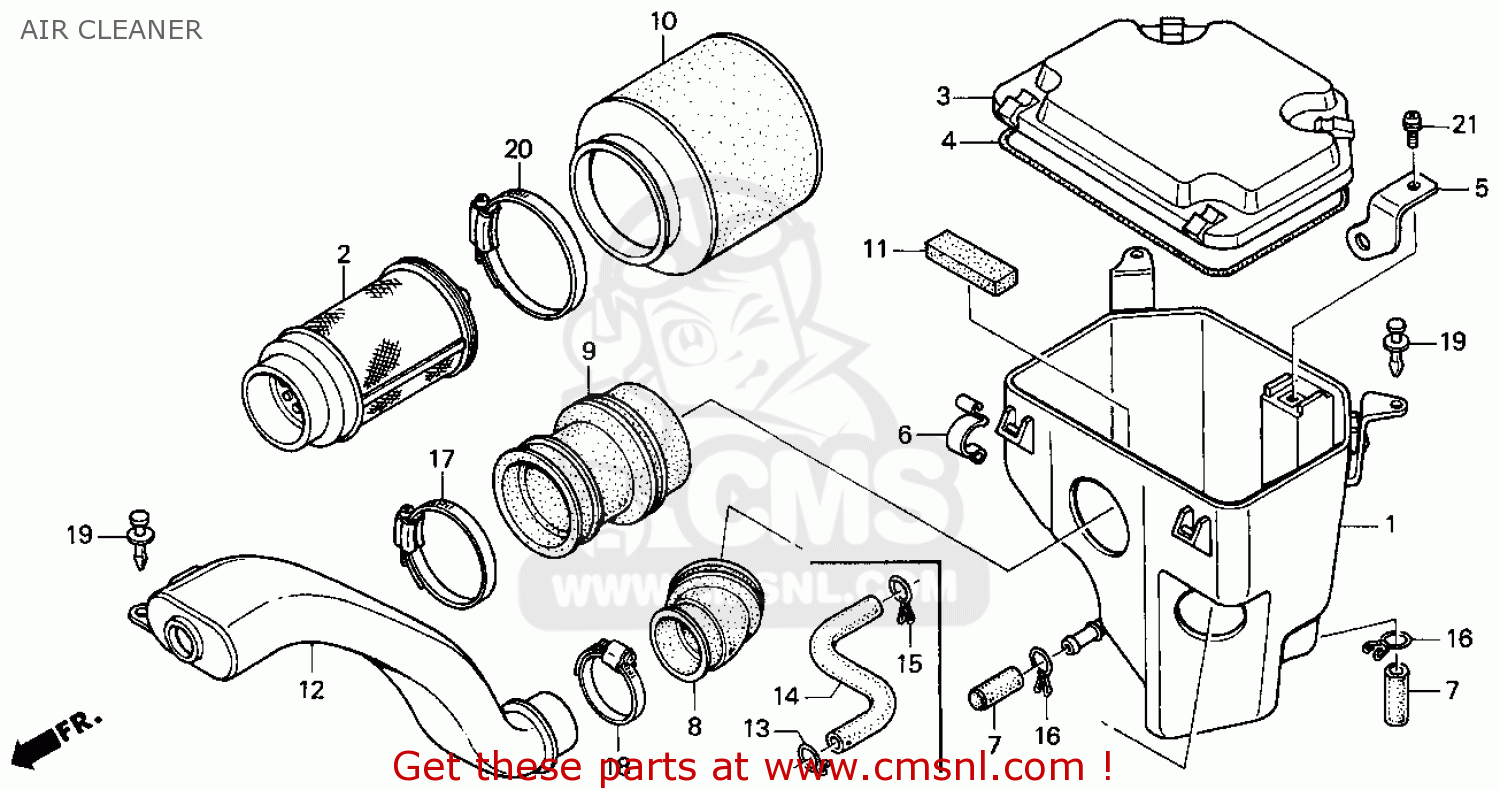 1999 Honda trx250 recon parts #3