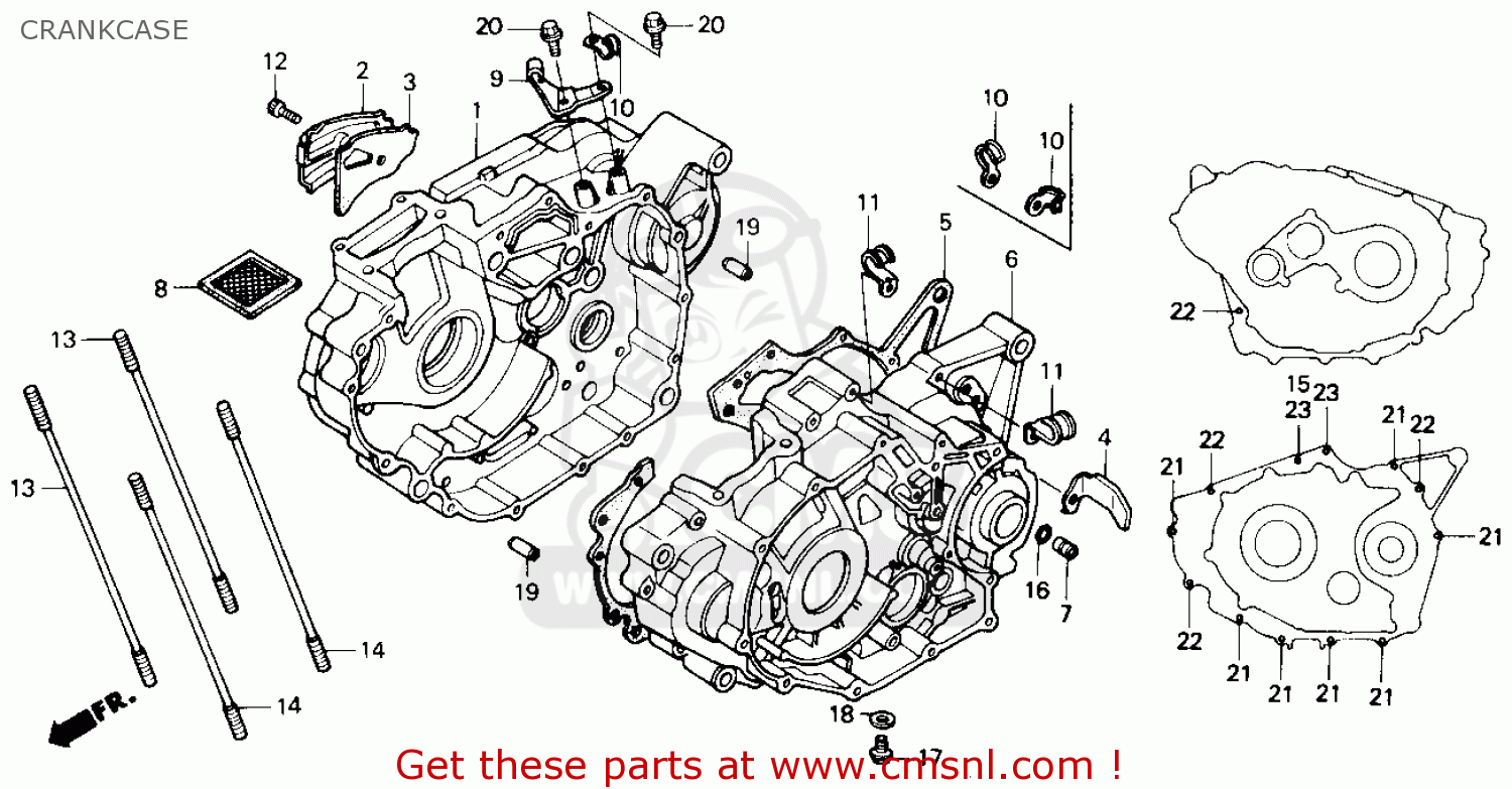 1987 Honda 250x parts #3
