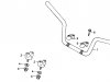 Honda TRX250X FOURTRAX 250X 1992 USA HANDLEBAR