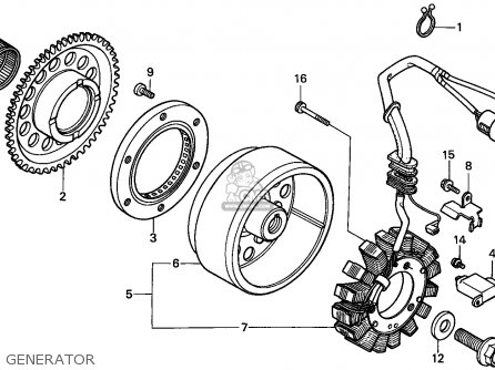 Honda TRX300 FOURTRAX 1989 K USA Parts Lists And Schematics