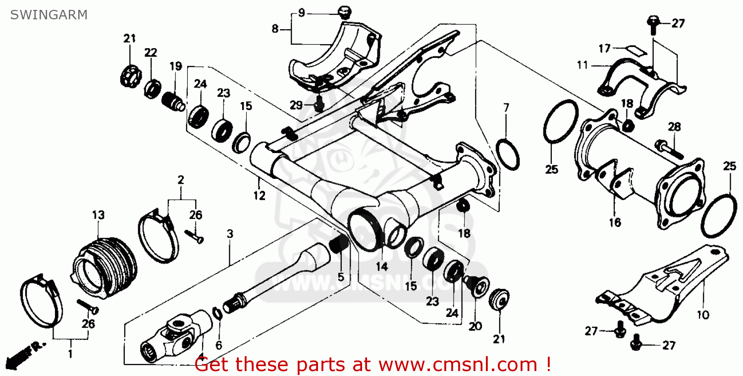 Parts for 1988 honda fourtrax #2