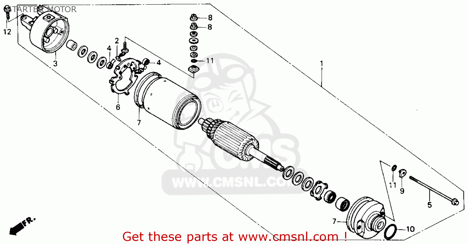 1989 Honda trx300 fourtrax parts #6