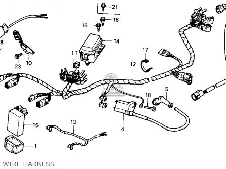 Honda fourtrax diagram 1991 #6