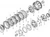 Honda TRX300 FOURTRAX 300 1993 USA CLUTCH