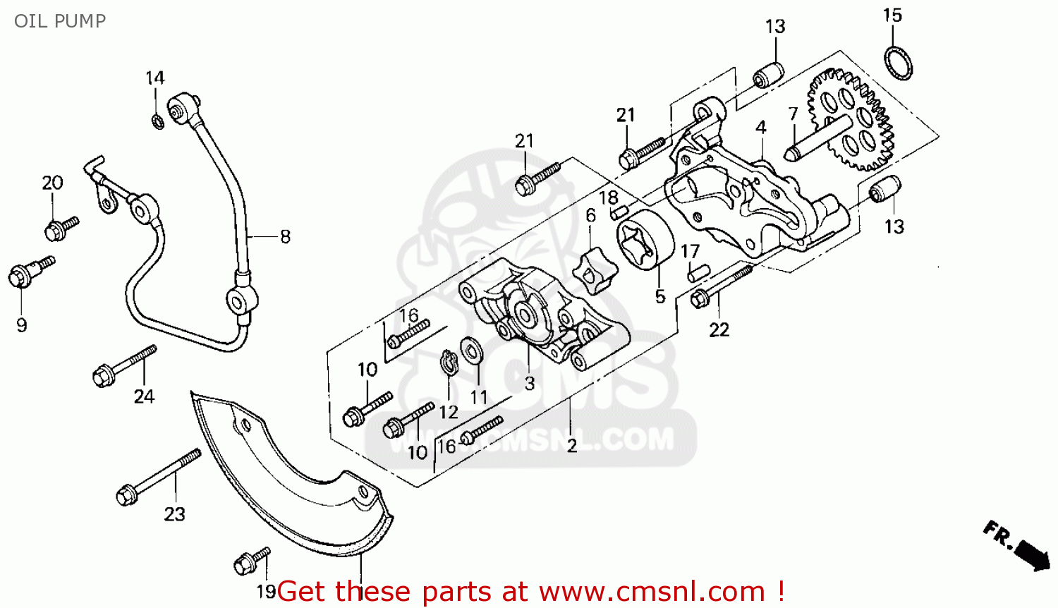 1995 Honda fourtrax 300 parts #5