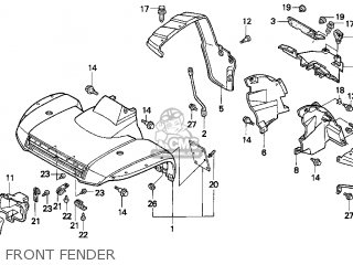 1996 Honda 300 fourtrax parts #5