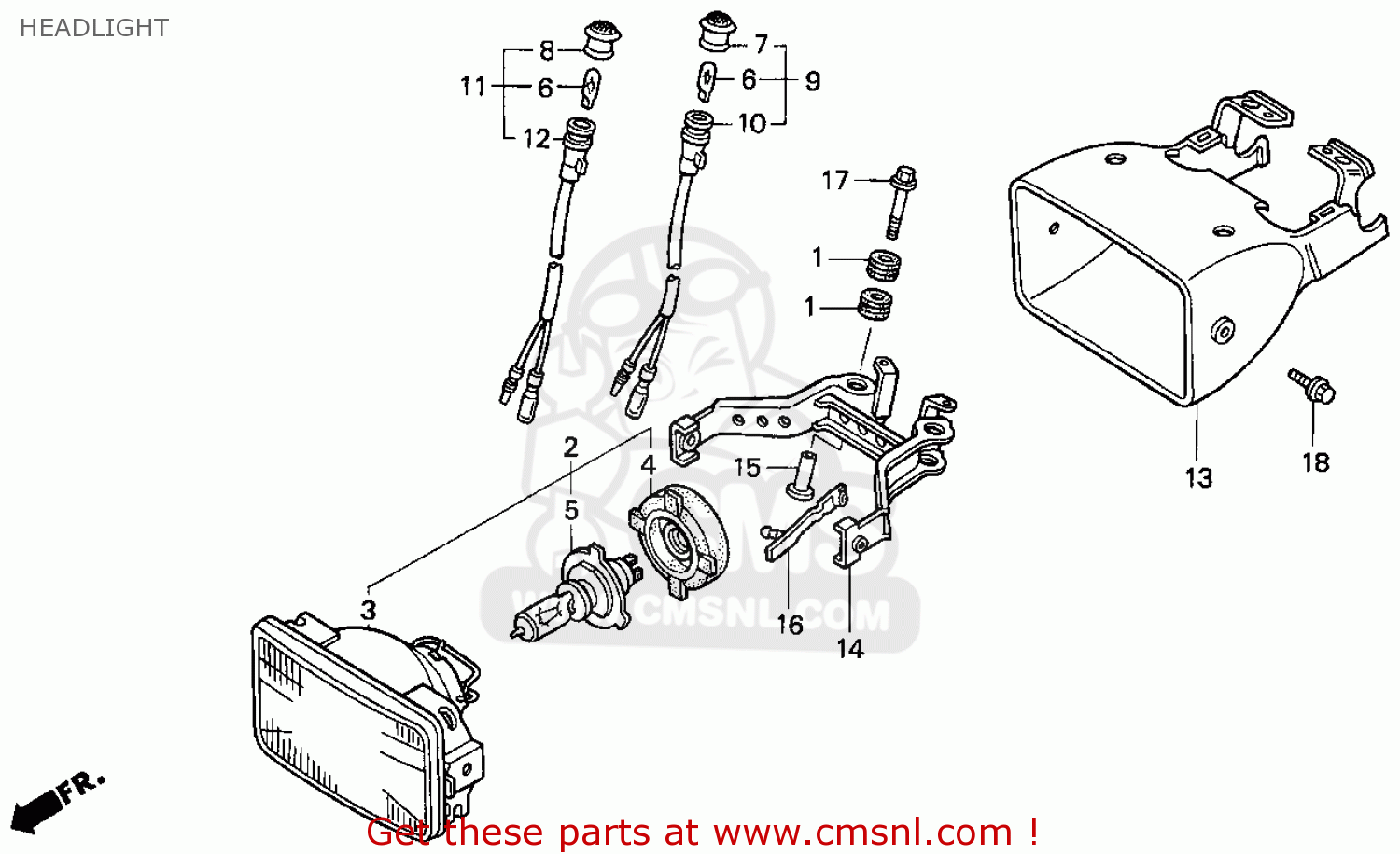 Fourtrax honda part used #4