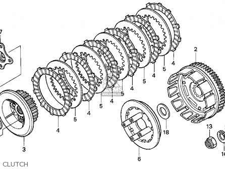 Honda 300ex starter clutch #4