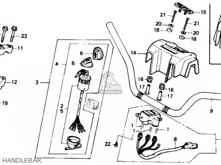 Honda TRX350 FOURTRAX 4X4 1986 G USA Parts Lists And Schematics