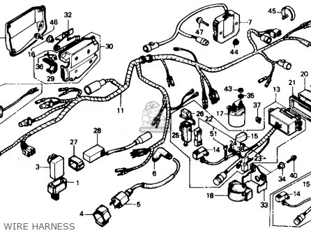 1986 Honda fourtrax 350 wiring diagram #7