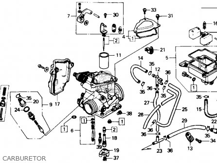 2005 Honda rancher 350 engine diagram #4