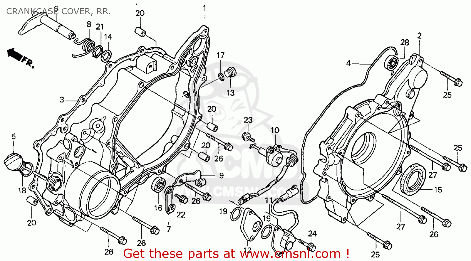 1998 Honda foreman es parts #7