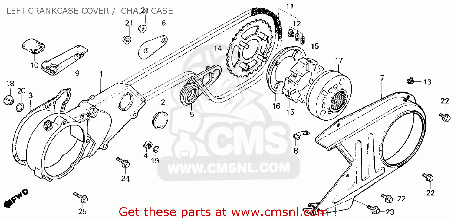 Honda 70 fourtrax parts #4