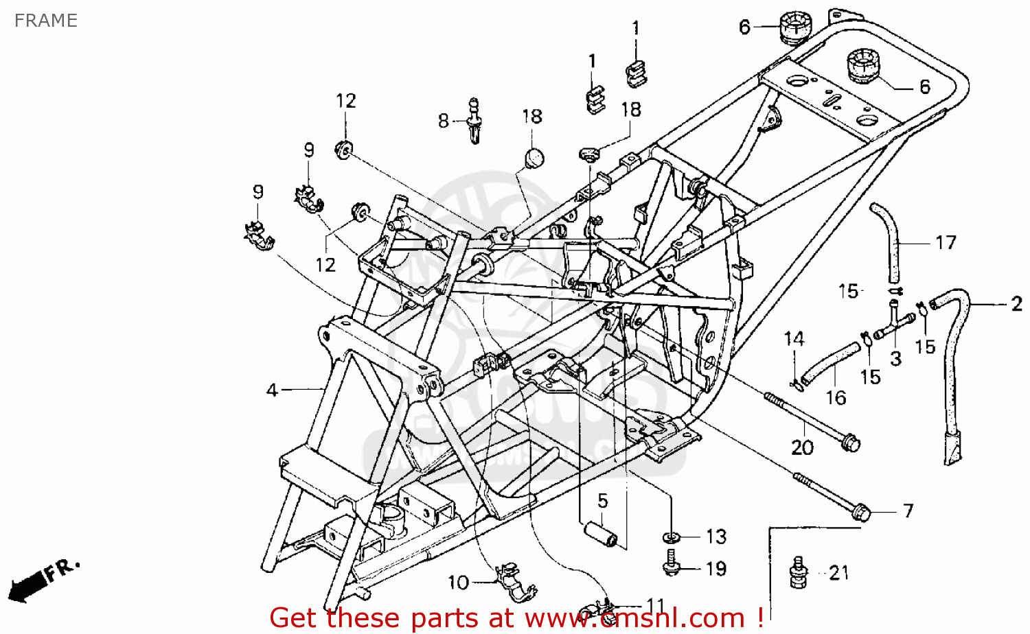 Diagram Of Honda Atv Parts 2000 Trx90 A Wire Harness Diagram